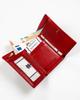Women's leather wallet F17501 RED