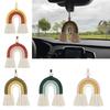 Teenager Home Decor Rainbow Wall Ornament Nordic Woven Wall Arts Bohemian