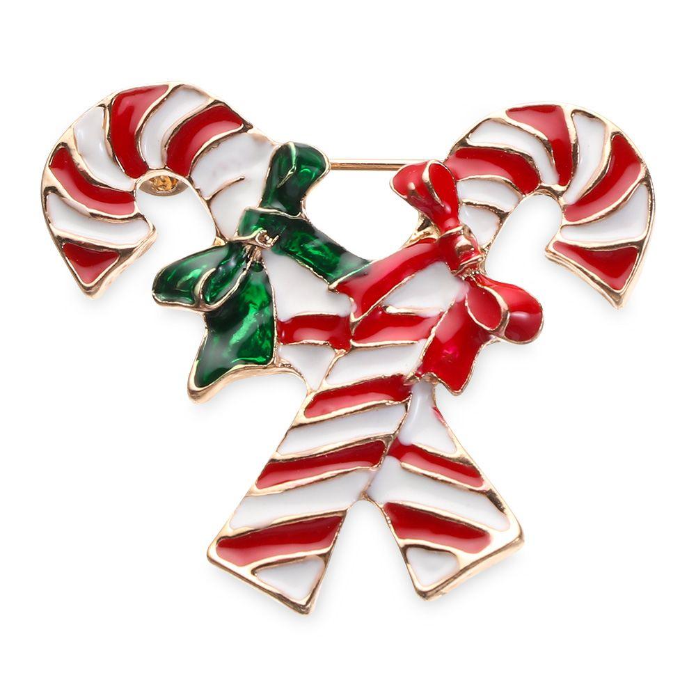 Módní šperky s kamínky Vánoční dárek Vánoční brože Odznaky Brože Špendlíky na vánoční stromeček