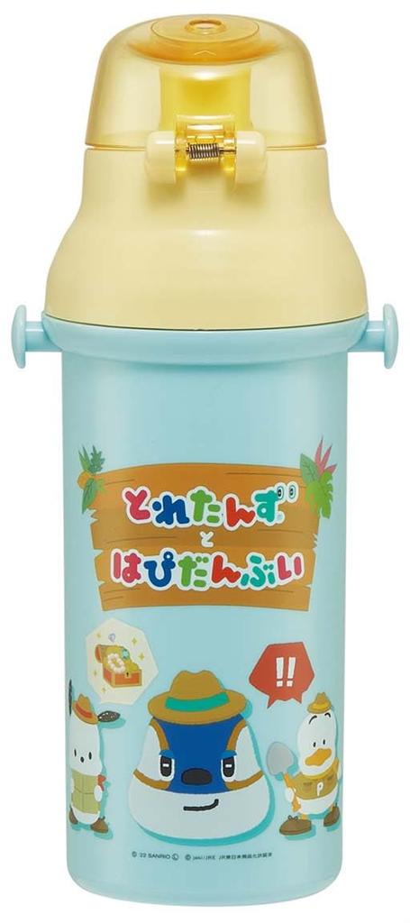 Skater Water Direct Dishwasher Made In Toretans and for Boys Children's Bottle, 480ml, Drinking, Plastic, One-Touch Operation, Safe, Japan,