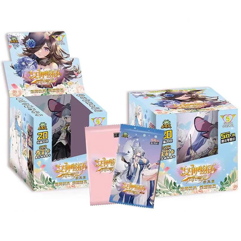 Goddess Story Cards Fufeng Chapter Colorful Flash Card Booster Box Rem Girl Anime Character Collection Card Games Toy Kid Gifts