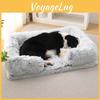 Round Pet Bed For Plush Dogs Cats Winter Dog Mat