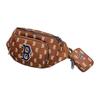 New MLB Monogram Collection Polyester Combo Bag Crossbody Bags Fanny Pack Regular Unisex Brown 3AHSM012N-43BRD
