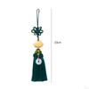 Car Pendant Mirror Pendant,Lotus Shape,Gift Decorative Resin Tassel Hanging Decoration Cars
