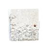 Crystal Ripple Acrylic Card Binder: Portable 3-Inch One-Pocket Polaroid Album