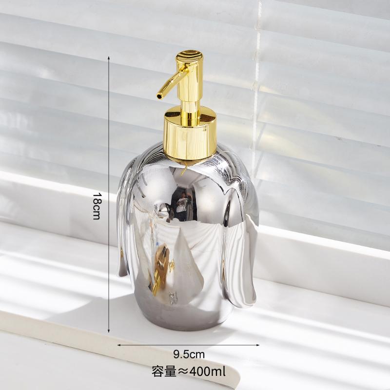 Cute Pressing Hand Sanitizer Bottle, Hotel Home Bathroom Shower Gel, Shampoo Dispensing Bottle Soap Dispenser Shampoo Dispenser