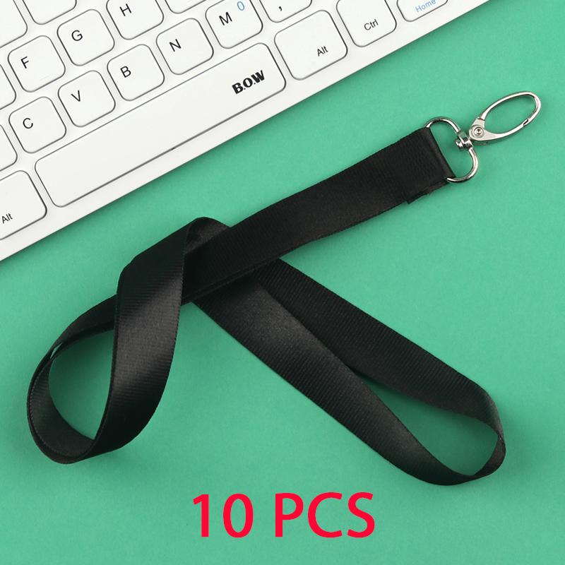 10 Pcs/lot Custom logo lanyard Neck Rope Keychain Personal Print With My Logo Company Name  of  Landyard