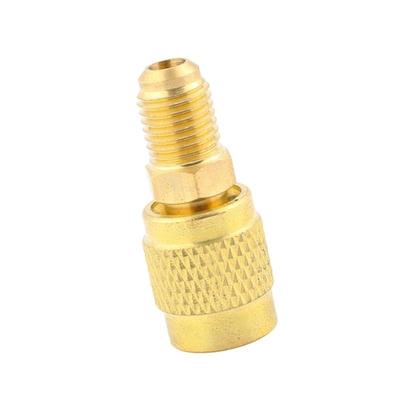 652F Brasses Conversion Tool Brasses Fitting for Air Conditioning Refrigerants Systems Supporting R22 and R410 Switching