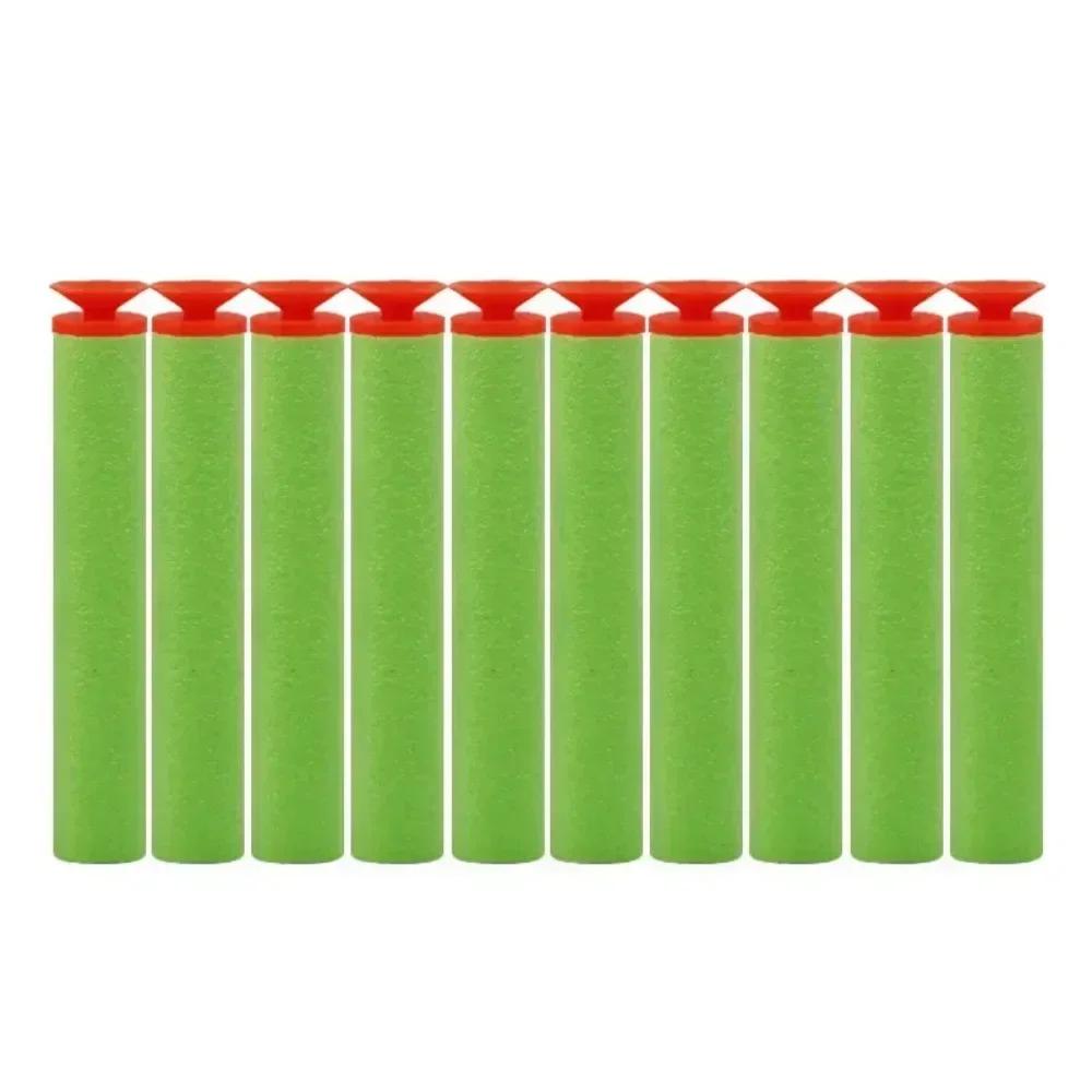 HUOBAO Green Sucker EVA Darts Strike,7.2cm Foam Bullets,Refill For Nerf N-strike Elite Series Toy Guns Strike