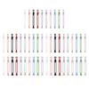 50Pcs Silicone Cable Ties Reusable Cable Strap Cord Ties Cable Organizers for Bundling and Fastening Cable Cords Wire