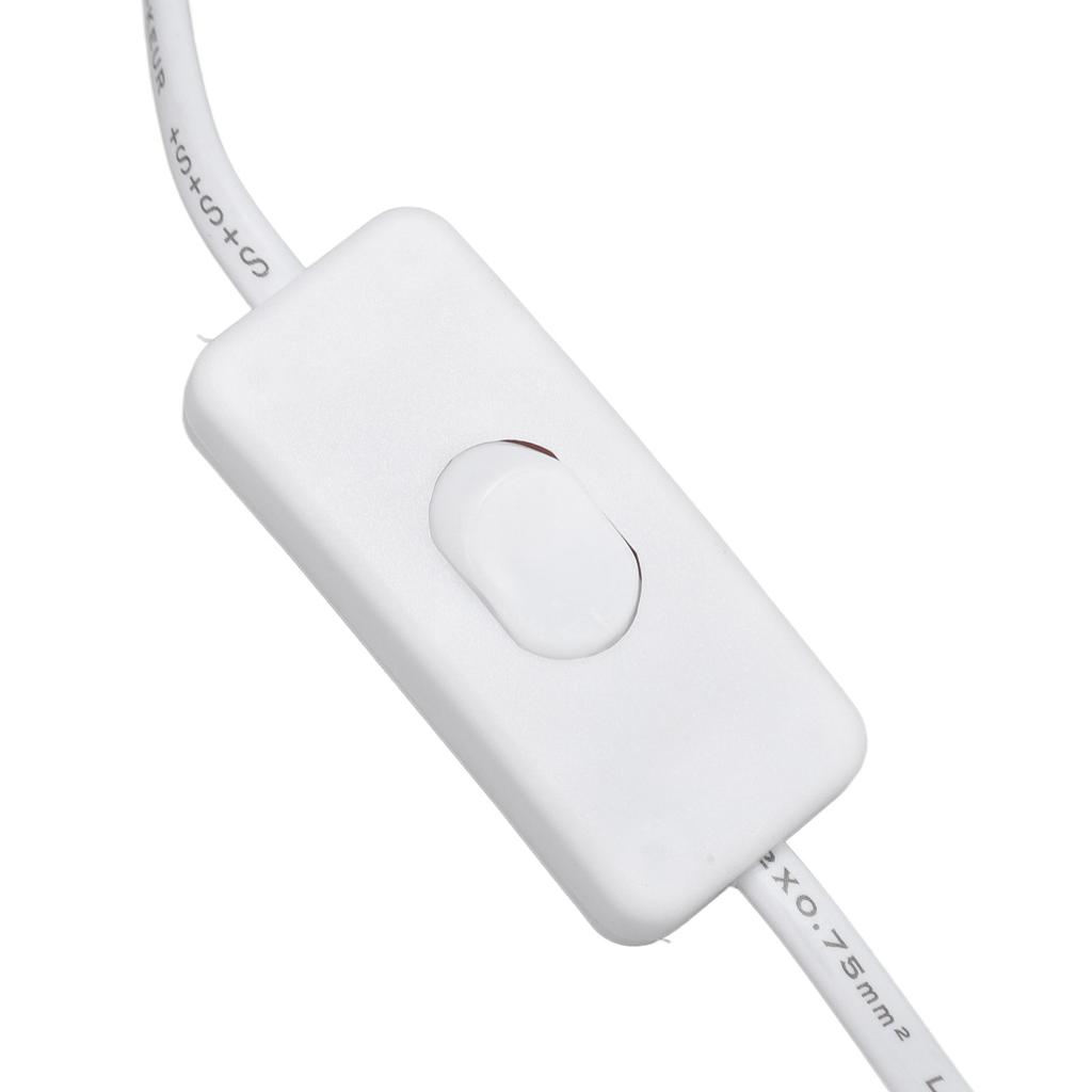 תאורת גידול LED לצמחים 8W ספקטרום מלא קליפס לשולחן צוואר גמיש שקע E27 מנורת גידול לבית