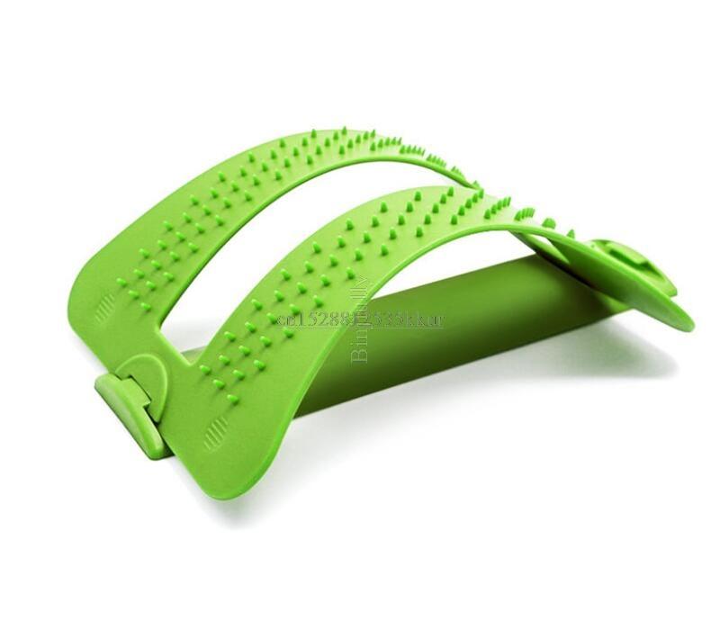 Neck and Back Stretch Massage Magnetic Therapy Acupressure Stretcher Fitness Equipment Lumbar Cervical Spine Support Pain Relief