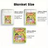 Totally Spies 2D Flat Pattern Flannel Blanket High quality All Seasons Warmth and Comfort Perfect for Christmas Gifts.