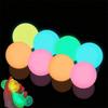 5pcs/10pcs Glow in The Dark Sticky Stress Ball Tactile Fidget Playthings ideal for Adults and Children Anxiety Relief Grip Fun Play Squeeze Toy