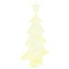 Christmas Tree with 160 Warm White LEDs 150 Cm Acrylic