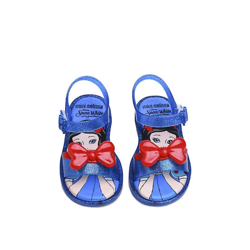 Urocze Mini Melissa Sandały Dziecięce Królewna Śnieżka z Czarującym Motywem Księżniczki