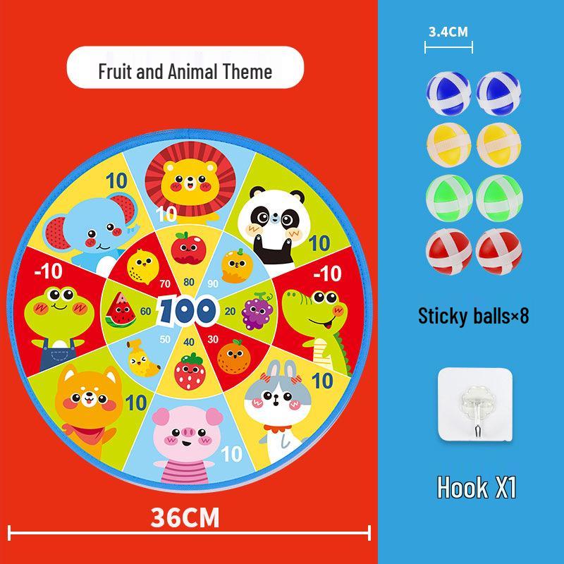 

Детская образовательная игра 2-в-1: Баскетбольное кольцо и Дартс, Спортивная игрушка для помещений