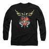 Bon Jovi Unisex Adult Dagger Heart Long-Sleeved T-Shirt