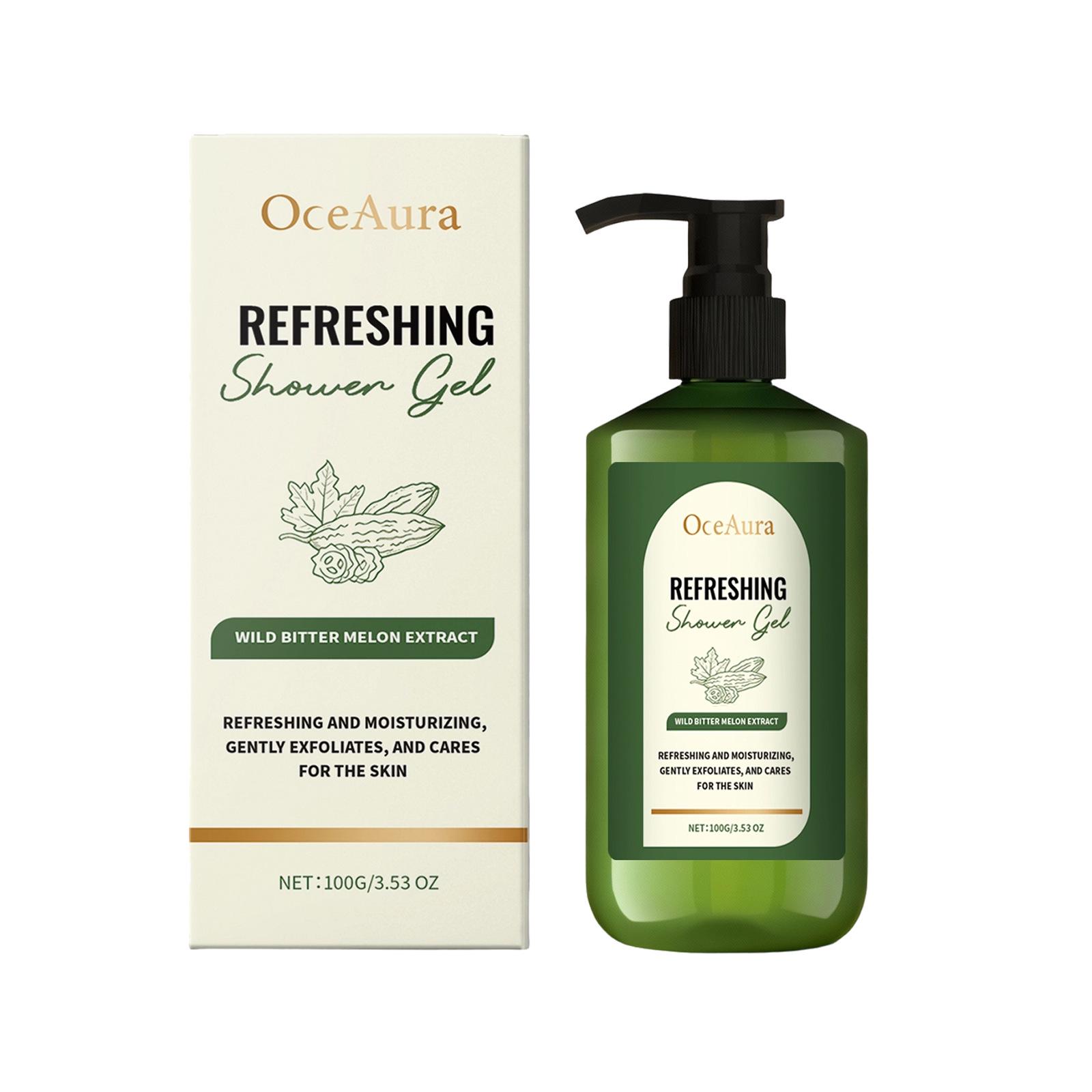 OceAura Bitter Melon Gentle Shower Gel for Refreshing and Light Cleansing
