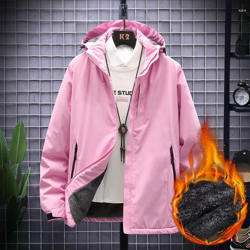 

Куртка три в одном Осень и Зима Новая Уличная Водонепроницаемая Ветрозащитная Альпинистский Костюм Мужской и Женский Рабочая Куртка 7XL