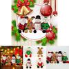 Festive Plush Santa Snowman Elk Doll Decorative Toy For Christmas