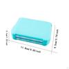 Fishing Tackle Box Accessories Container Hard Case Organizer Compact Double Layer Lures with