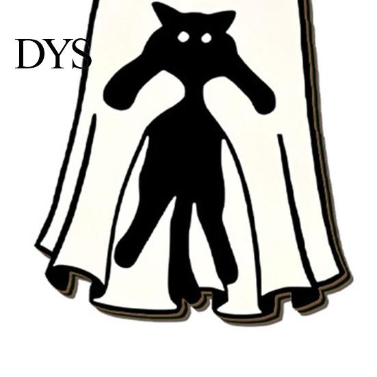 Halloween Wall Hooks Ghost Cat Wooden Hanging Hook for Keys Hats, Decorative Party Supplies Hanger, Cute Home Living Room Bedroom Entryway Key Hangers