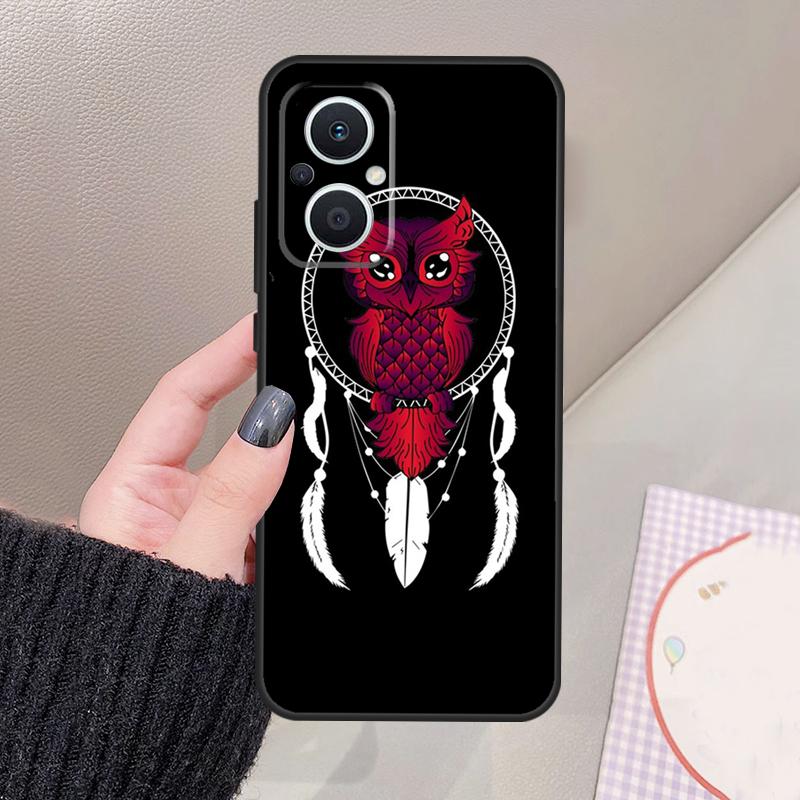 Dream Catcher Feather Wolf Funda For OPPO Reno 14 10 11 12 13 Pro 12F 11F 13F 14F 7 8 Lite OPPO Find X9 X8 X6 Pro Case