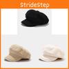 Retro Style Eightsided Hat With Cotton Material For Winter Warmth And Sun Protection