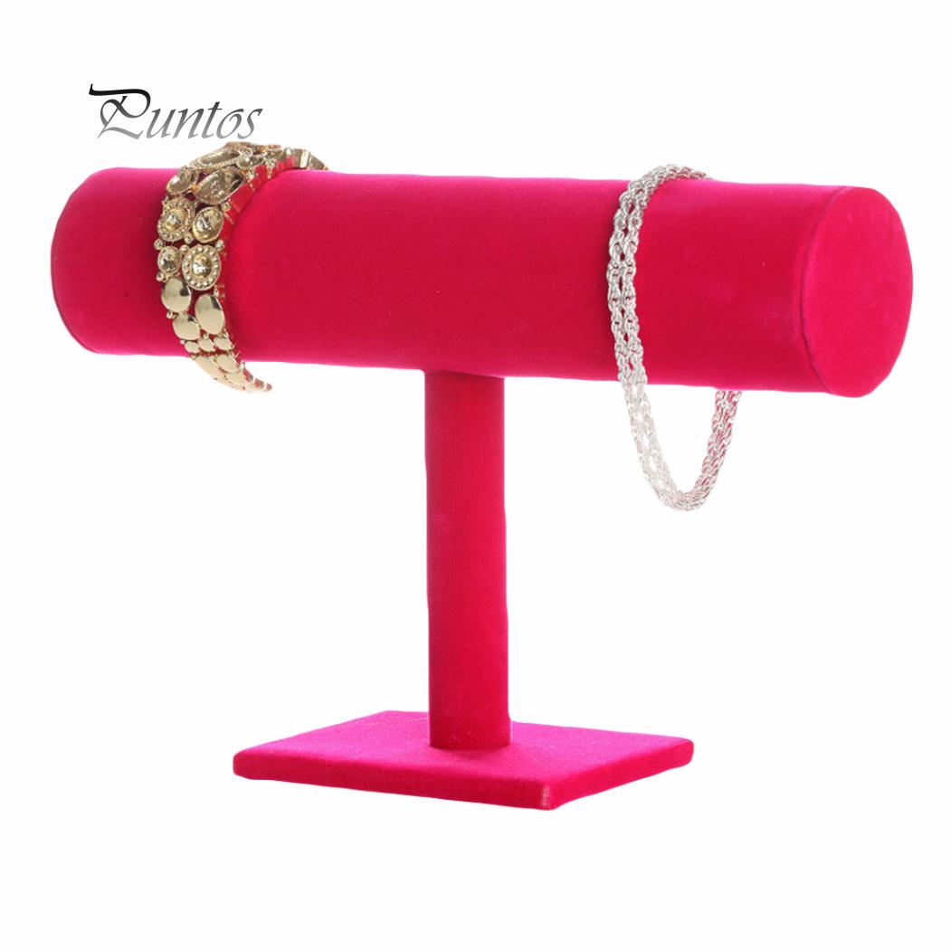 

Красота Серьги Модный бархатный браслет Ожерелье Украшения Дисплей Подставка Держатель Органайзер розы красного