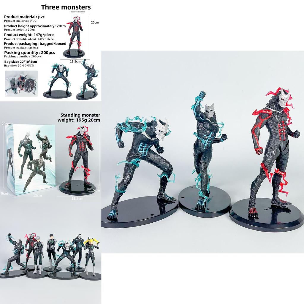 Monster No8 Pvc Action Figure With Special Effects For Anime Collectors
