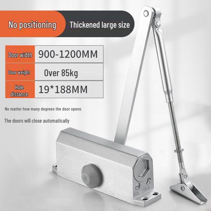 Hydraulic Automatic Fire Door Closer with Spring Buffer