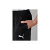 PUMA TEAMRISE Training Pants for Boys (JR) - Moisture-wicking, Quick-drying Jersey Pants. Fall/Winter 2024 Color: Black/White (03) Size 160