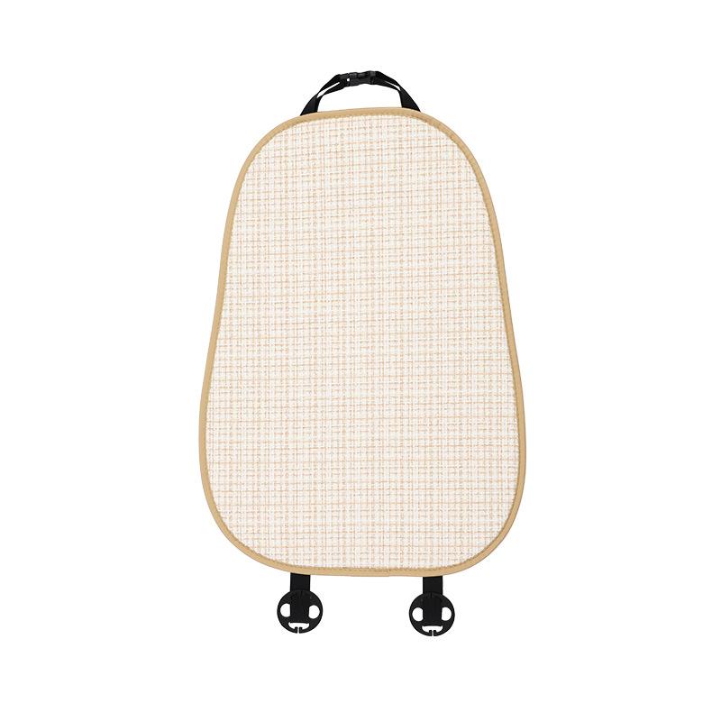 Růžový/béžový chránič potahu autosedačky jaro léto neklouzavý přední zadní sedadlo polštářek opěrka opěrka hlavy univerzální auto