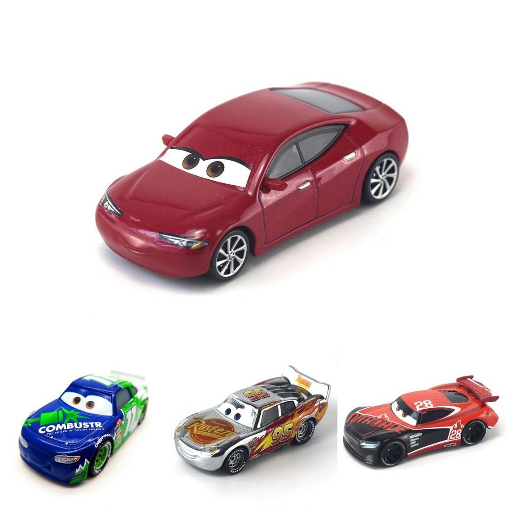 Disney Cars 95 Dinosaur Grey Mcqueen Alloy Children's Toy Car Model