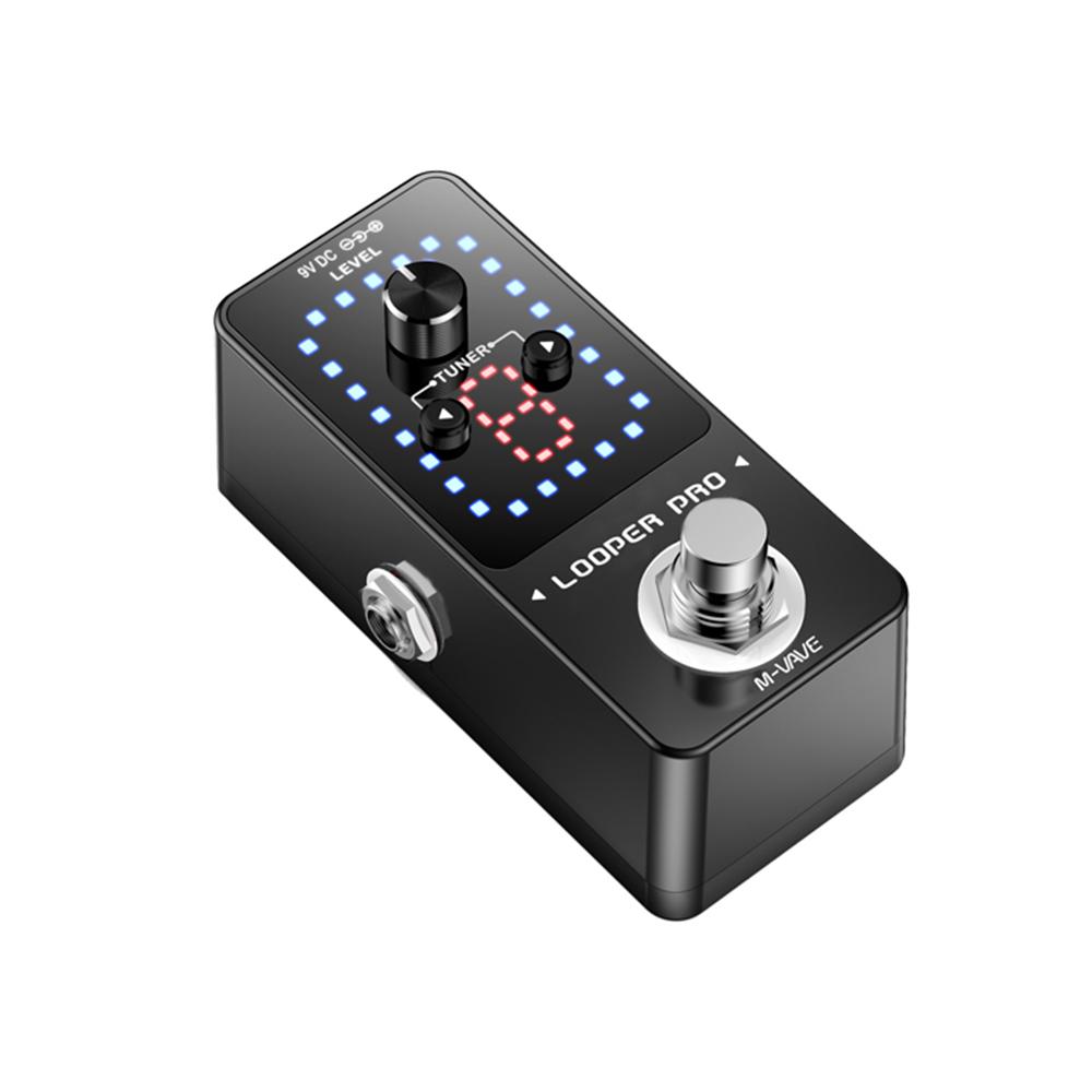 M-VAVE Looper Pro Guitar Effect Pedal 9 Loops 40 Minutes Recording Time Loop Station Unlimited Overdub Electric Guitar Effects