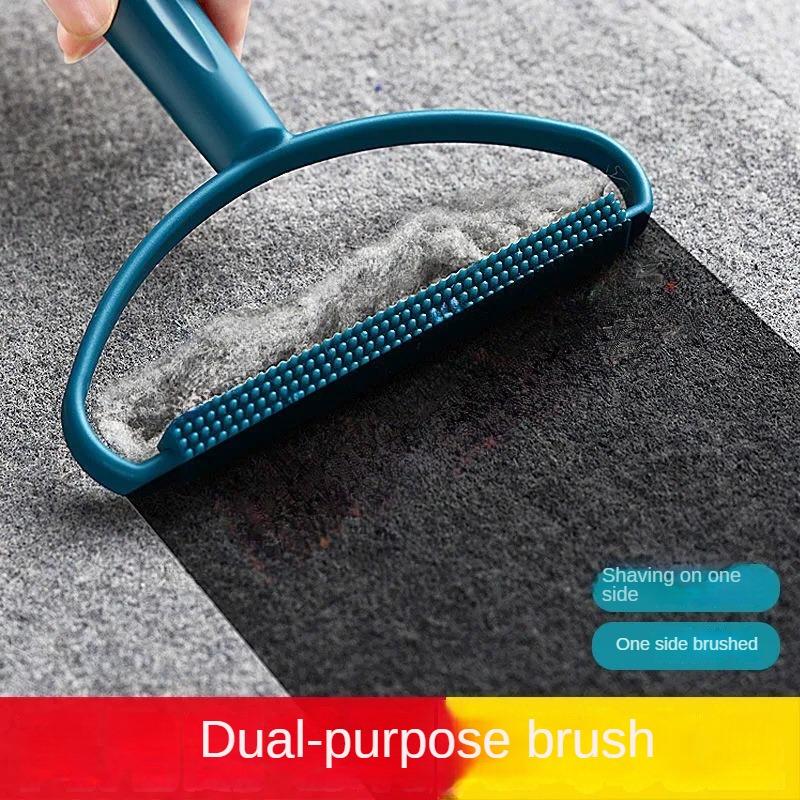 Fjerner av kjæledyrhår Bærbar Manuell Skrape Lo-fjerner Klebrig Børste Kattehårfjerningsbørste Hårfjerningsverktøy Kattetilbehør