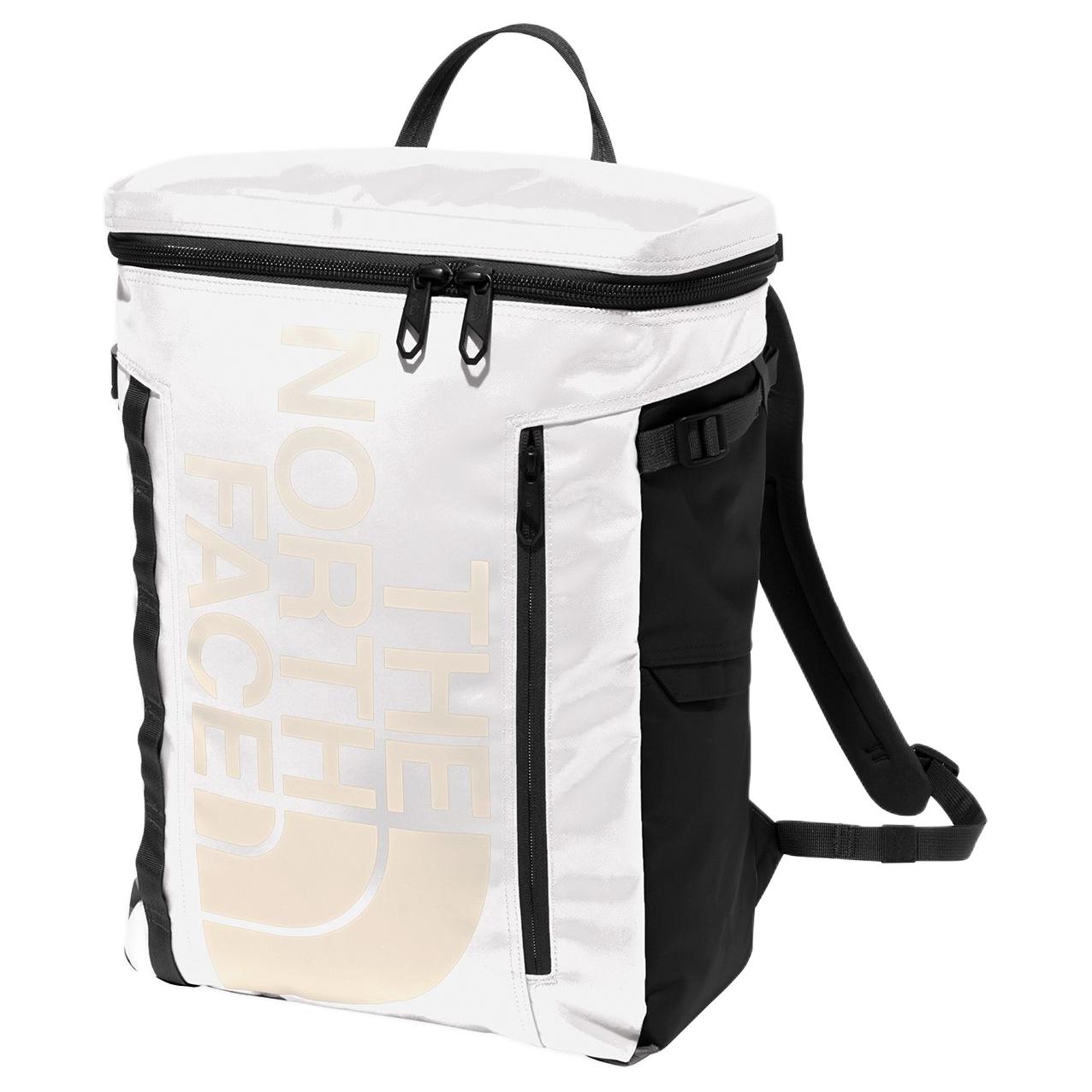 The North Face 30L Brand Letter Logo Nylon Backpack Unisex Backpack White NM82255-BW White