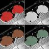 AAAIU1 2pcs Non-slip Car Logo Coaster Water Cup Pad For Tesla Model 3 Y S X 2017 2018 2019 2020 2021 2022 2023 Roadster Juguete SpaceX