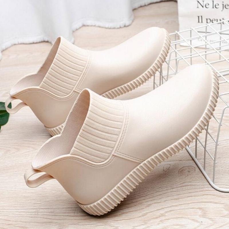New ArrivalS Open Run Women S Summer Waterproof Ankle Color Rain bootS