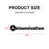 Auto Audio Dekoration Abzeichen Modifiziertes Logo Audio Aufkleber Für Mercedes benz AMG W204 W203 W212 W211 W124 W210 GLC GLE E CLA GLA W205 W211 W213
