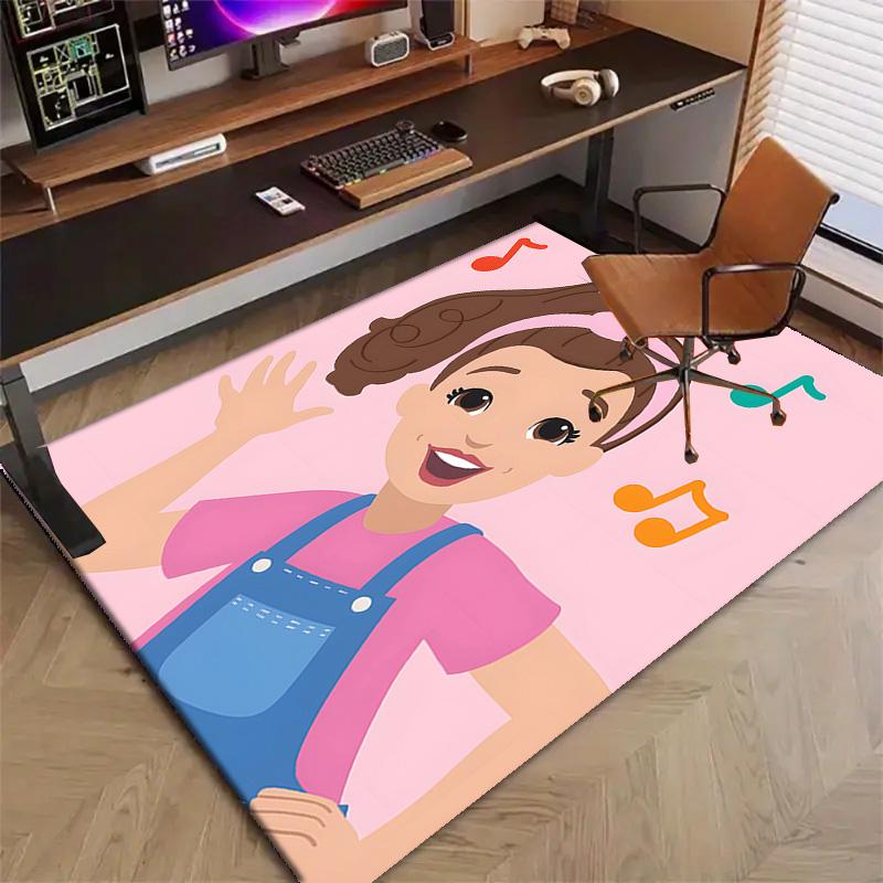 1pc Ms Rachel4 Design Printed Area Rug Carpet for Bedroom Living Room Home Decor Rugs Mat Non Slip Mat Rug for Bedside