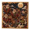 DIY Rhinestone Art Projects Christmas Faux Pearl Kit, Painting 8" X 8", Cartoon Framed Canvas Wall Crafts Snowman Animal Diamond Craft Kit for Adults,