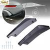 Gloss Black Rear Bumper Lip Splitter Diffuser Set For Infiniti G37 Q50 Q60 Q70
