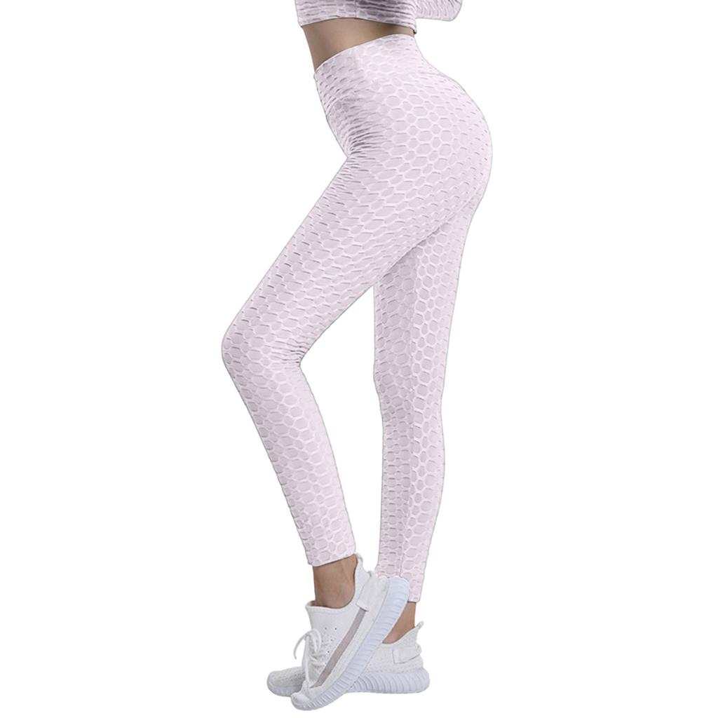 Damesmode Hoge Elasticiteit Sport Bodybuilding Cropped Broeken Fitness Vrije Tijd Yoga Hip Bubble Broeken