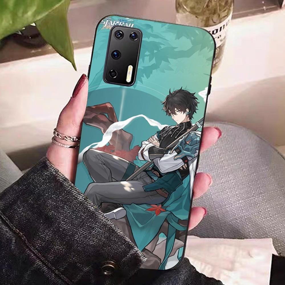 Honkai Spiel S-Stern R-Schiene Handyhülle Für Huawei P 8 9 10 20 30 40 50 Pro Lite Psmart Honor 10 Lite 70 Mate 20lite