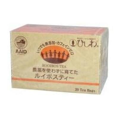 Ryowaen Pesticide-Free Rooibos Tea, 20 Bags, Perfect for Teatime, Hot Tea, Iced Tea, Caffeine-Free, Decaf