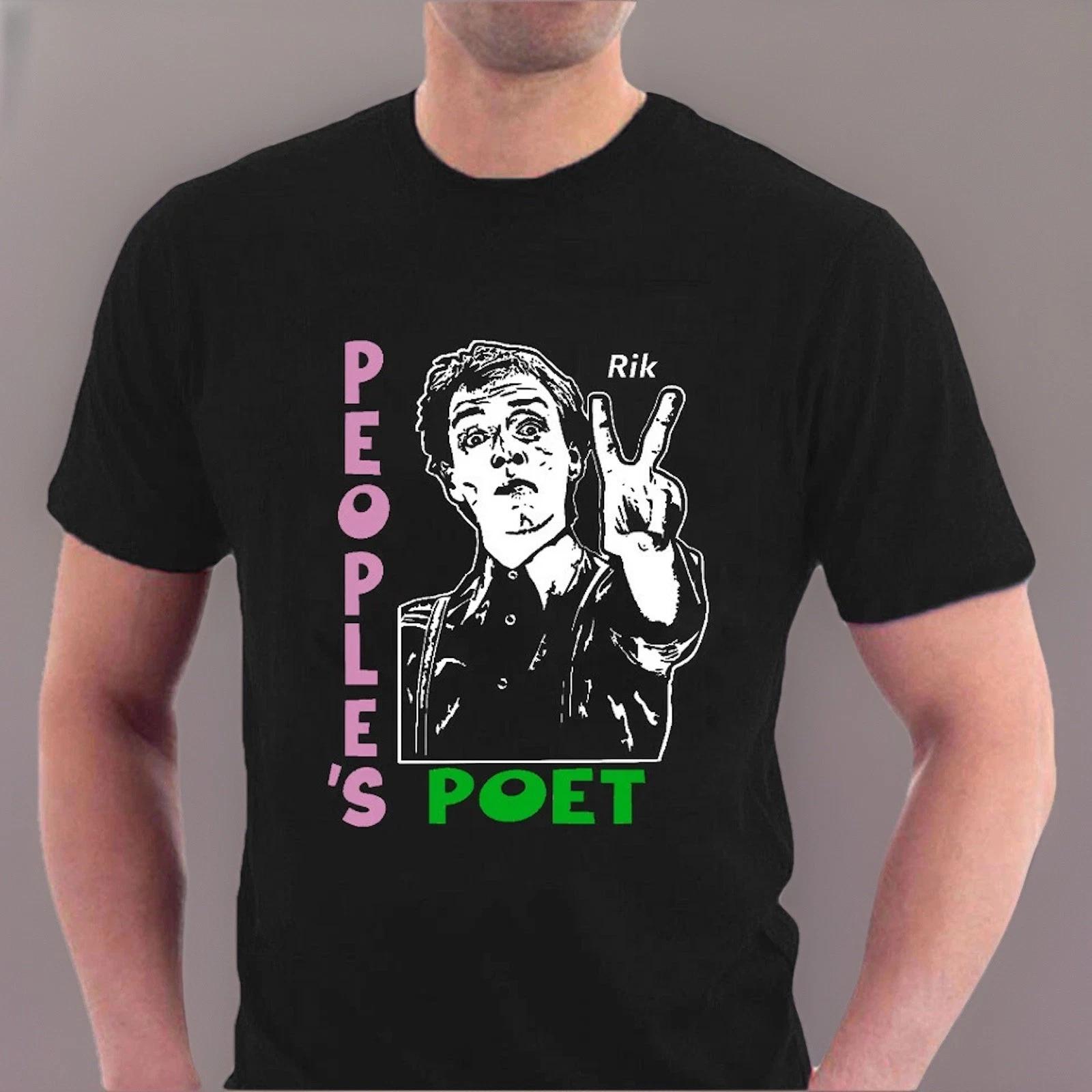 Футболка Рик Майалл Народный Поэт Молодые Одни Панк-Рок Мистер Джолли Sillytees M