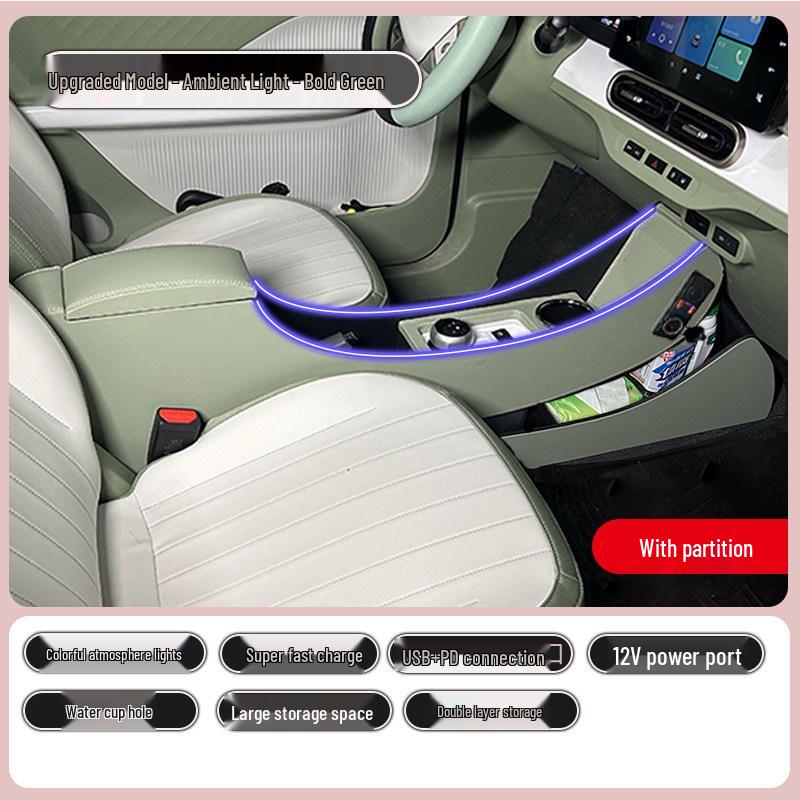 Geely Panda Mini Armrest Box - Central Modified Interior