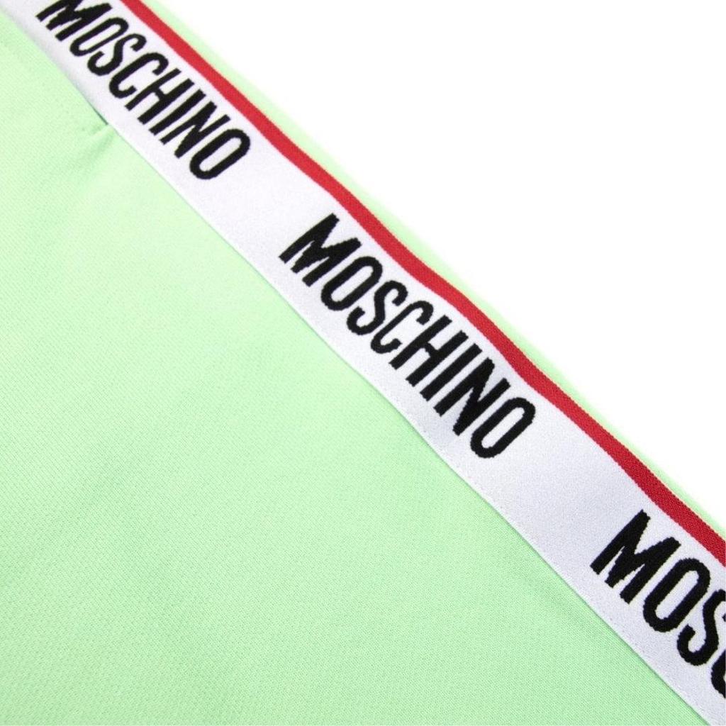Moschino Mens Branded Tape Casual Shorts